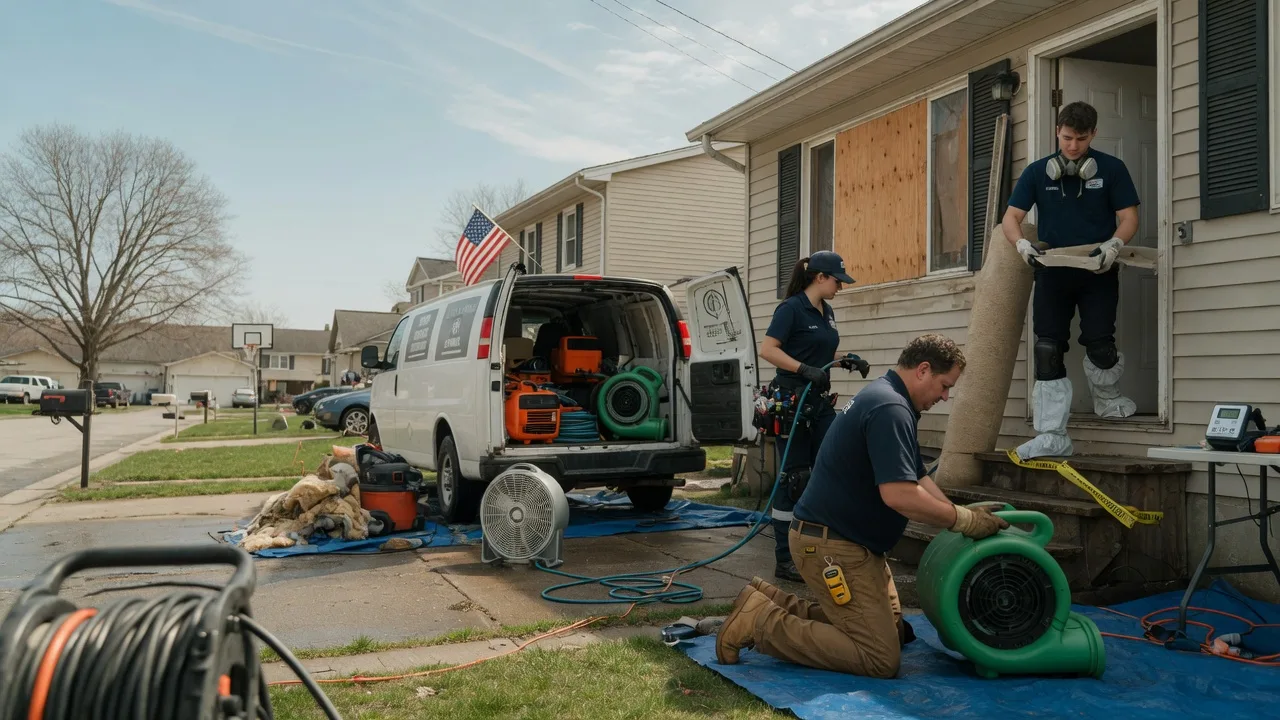 Water Damage Restoration in Palmyra, ME near me